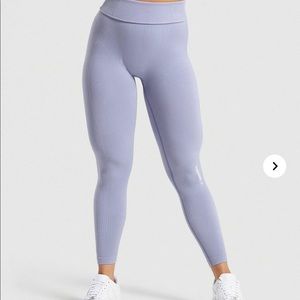 Gymshark Power Down leggings steel blue